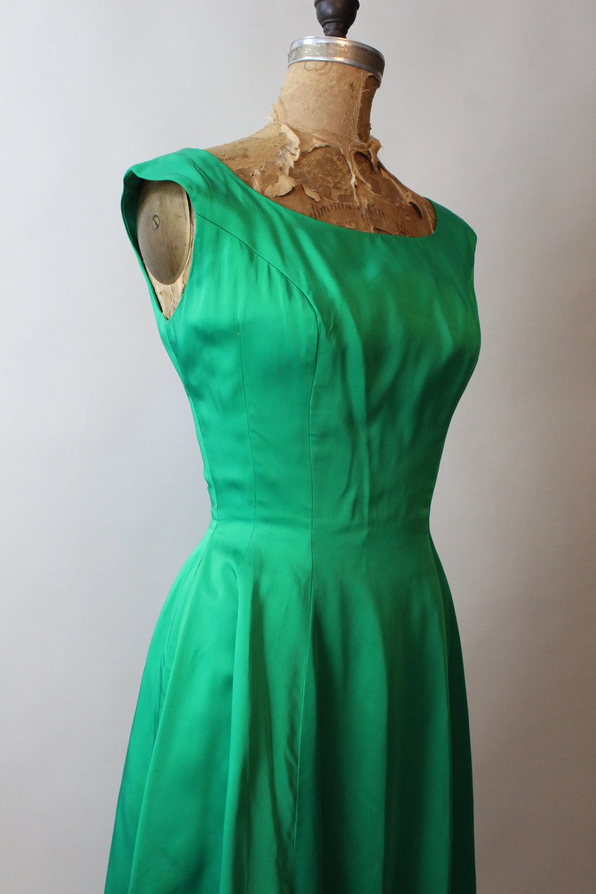 1950s DeZanne New York SATIN bubble dress xs | new fall