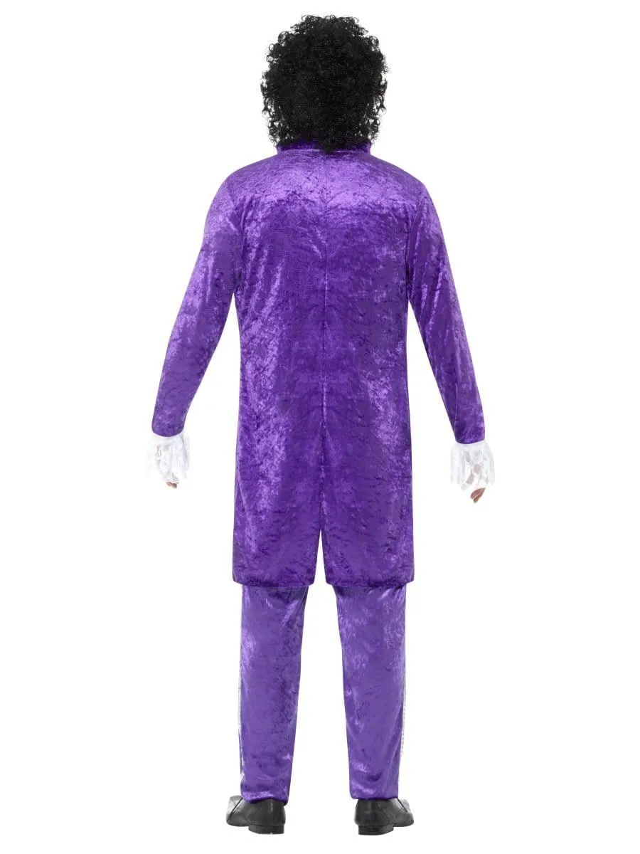 1980s Purple Musician Costume