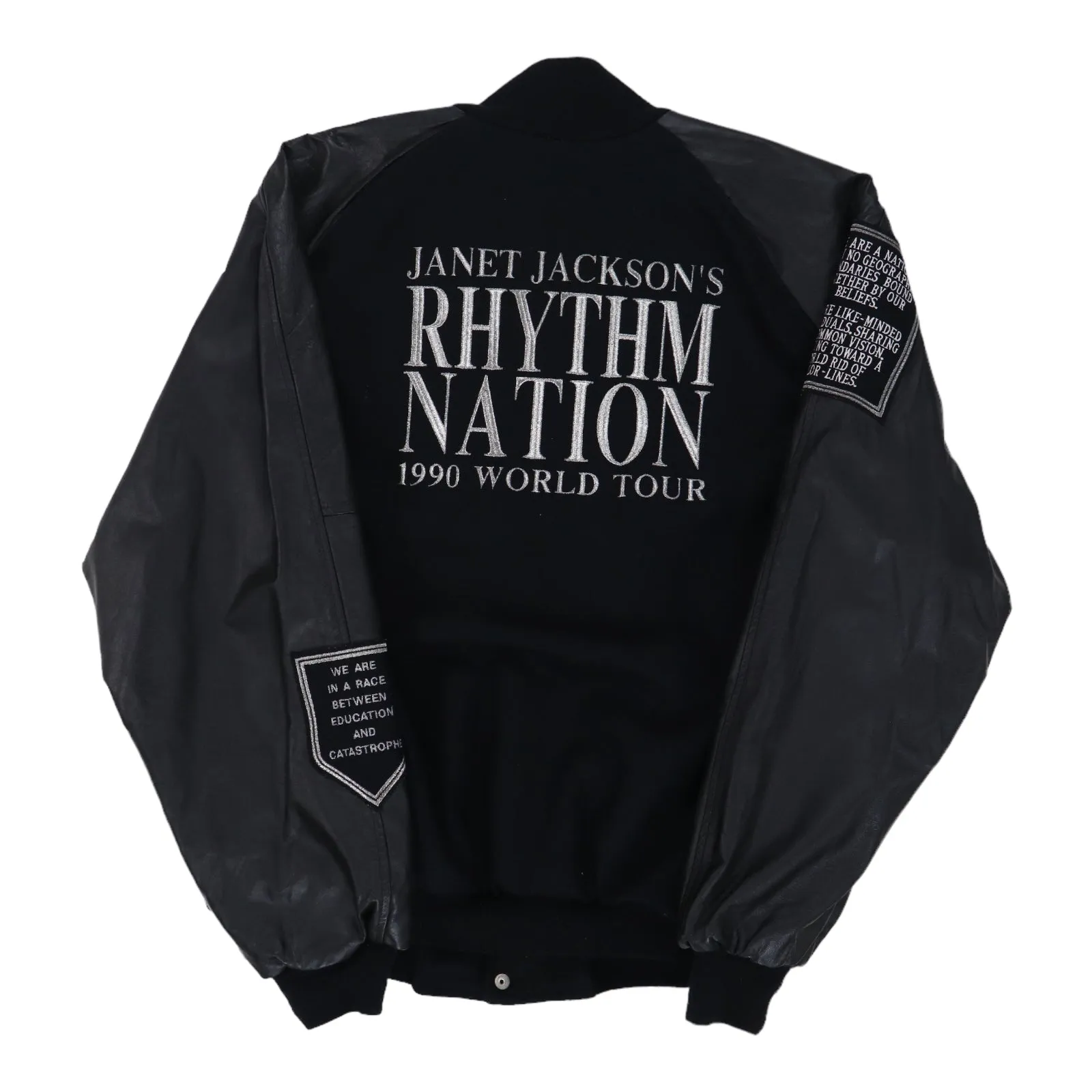 1990 Janet Jackson Rhythm Nation World Tour Jacket