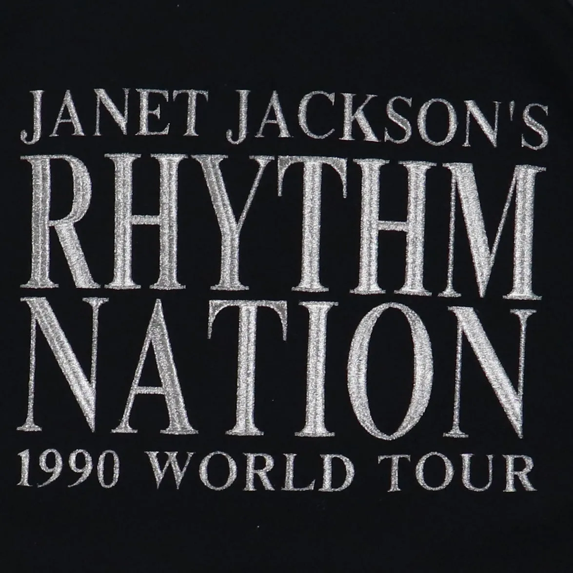 1990 Janet Jackson Rhythm Nation World Tour Jacket