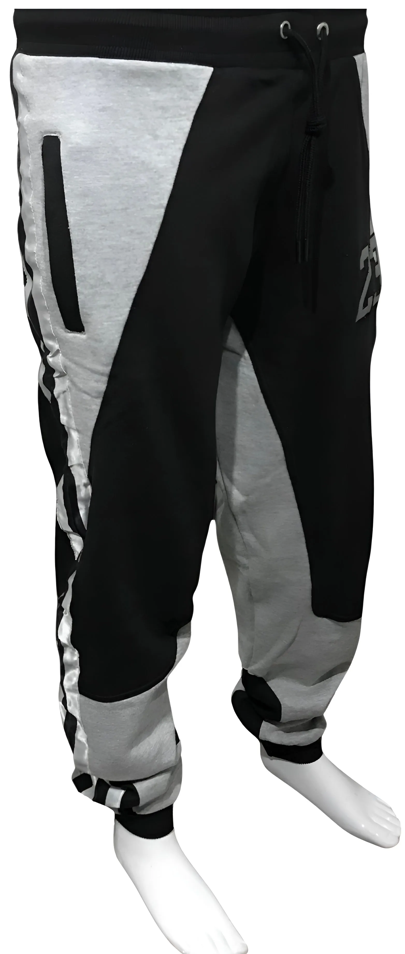 ^23^ ~RIBBON LUX~ JOGGER SWEATPANTS (CUT & SEW) (RIBBON EMBELLISHED)