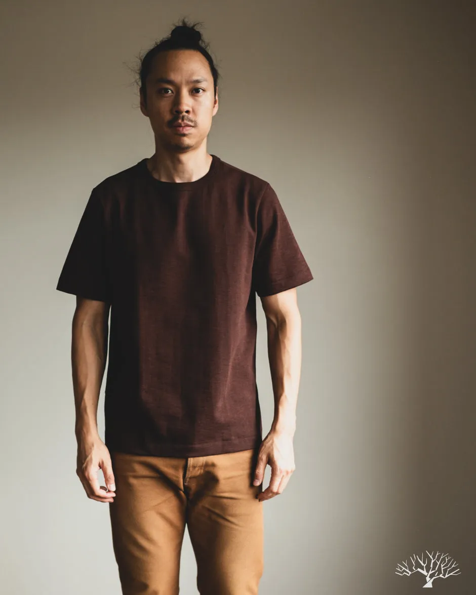 2S14 Heavyweight Short Sleeve Tee - Coffee