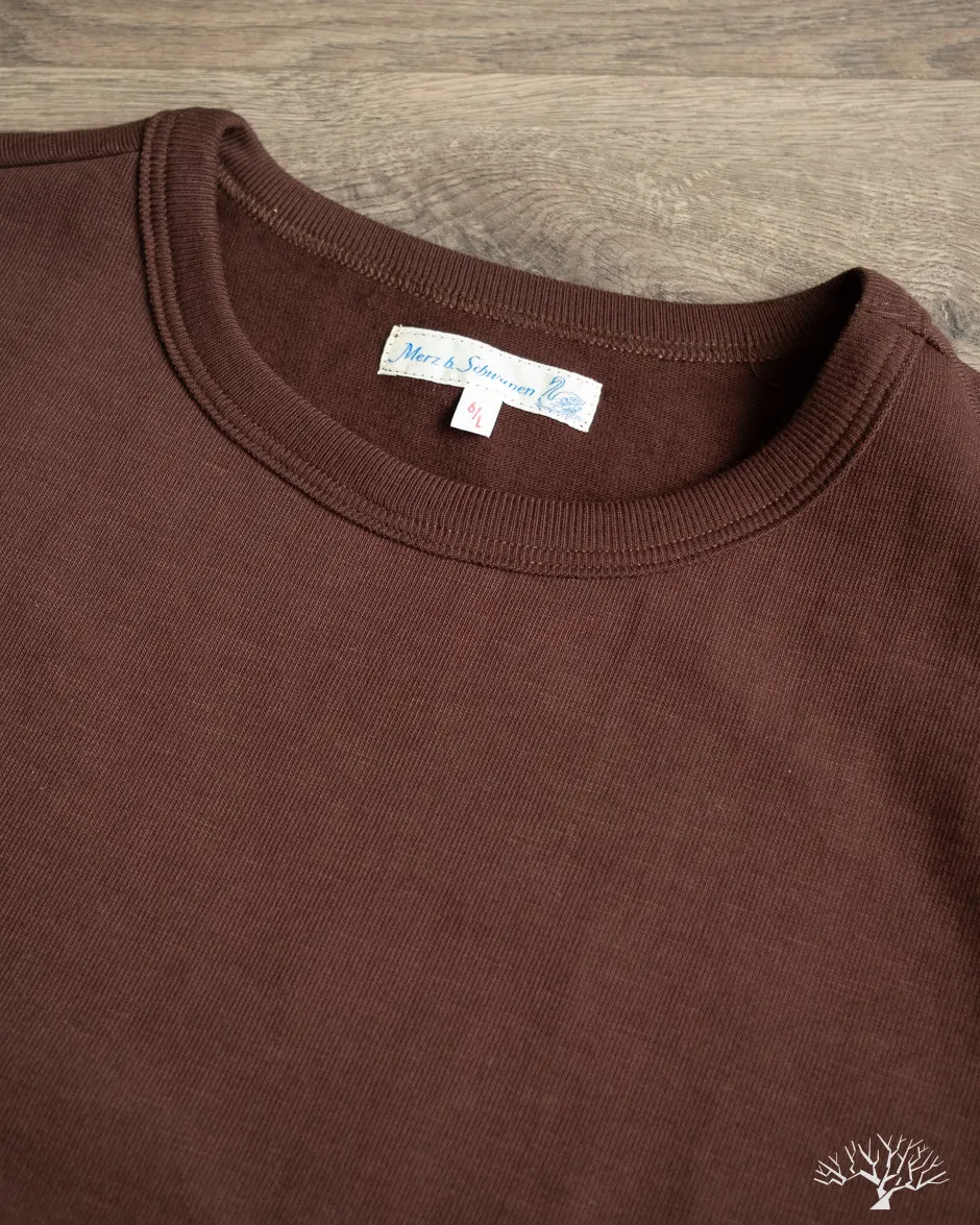 2S14 Heavyweight Short Sleeve Tee - Coffee