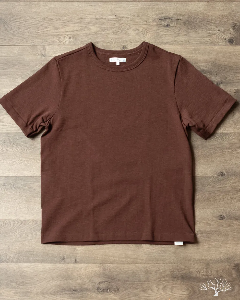 2S14 Heavyweight Short Sleeve Tee - Coffee