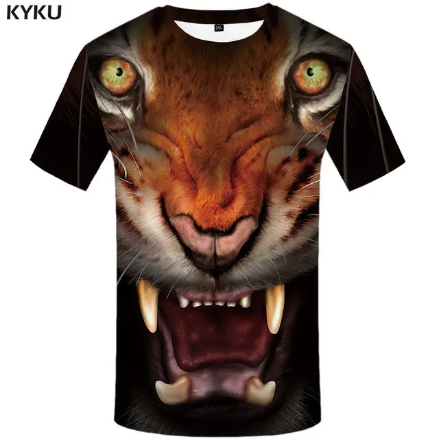 3d Lion T-shirt