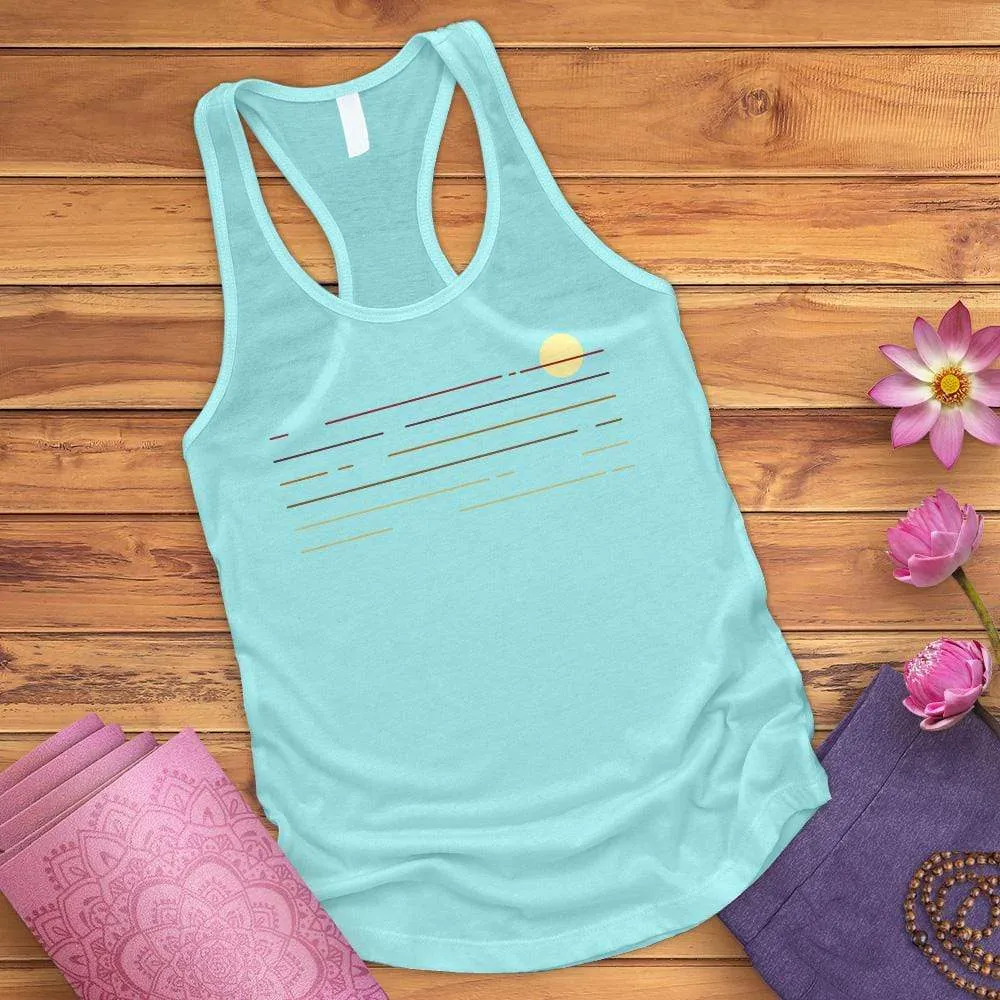 90's Sunset Tank Top