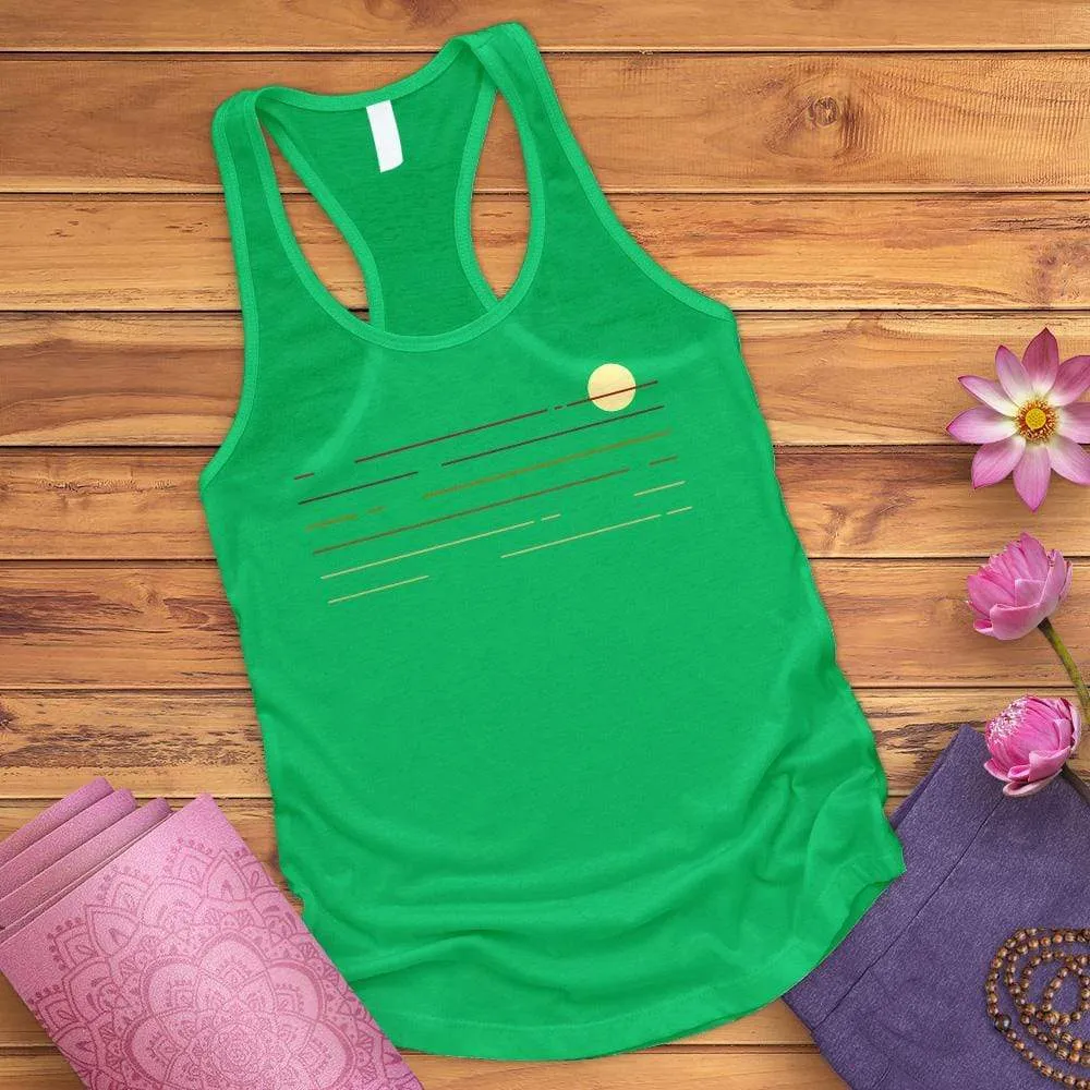 90's Sunset Tank Top