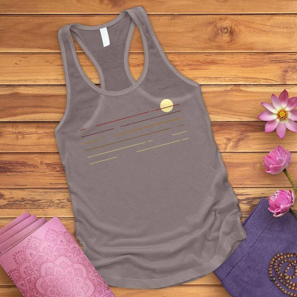 90's Sunset Tank Top