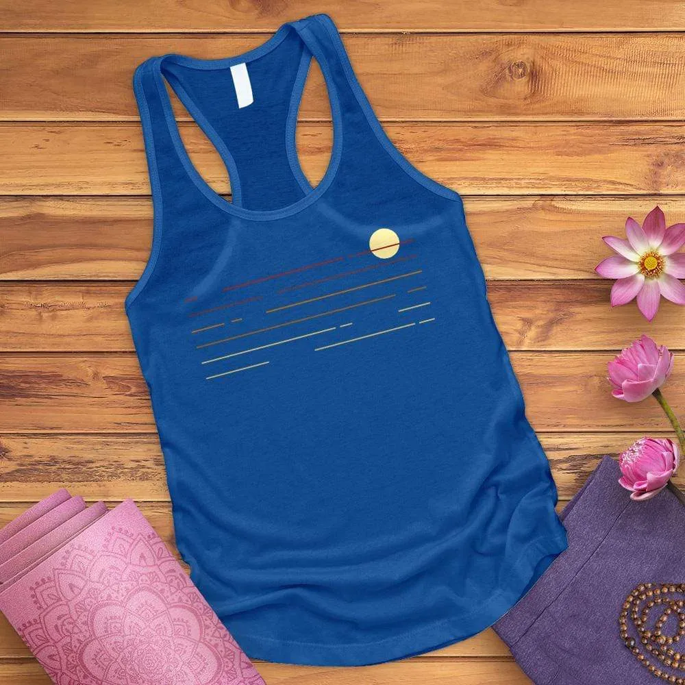 90's Sunset Tank Top