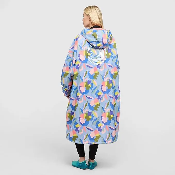 Adult Changing Robe | Abstract Floral Print