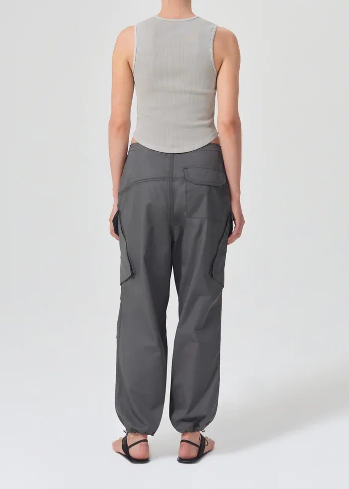 AGOLDE - Ginerva Cargo Pant in Caviar