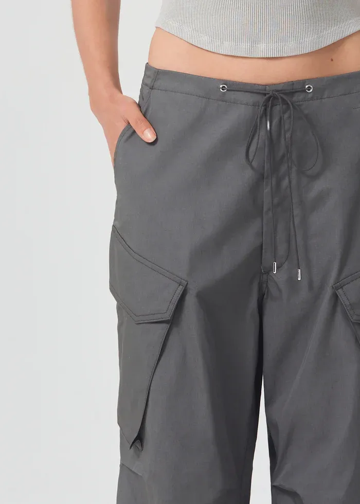 AGOLDE - Ginerva Cargo Pant in Caviar