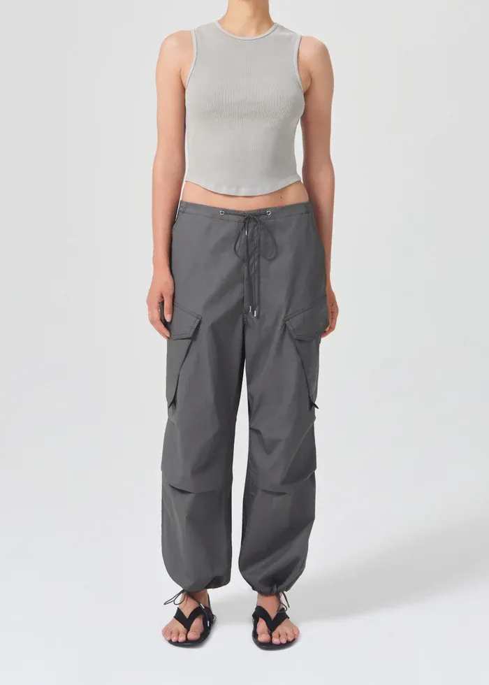 AGOLDE - Ginerva Cargo Pant in Caviar