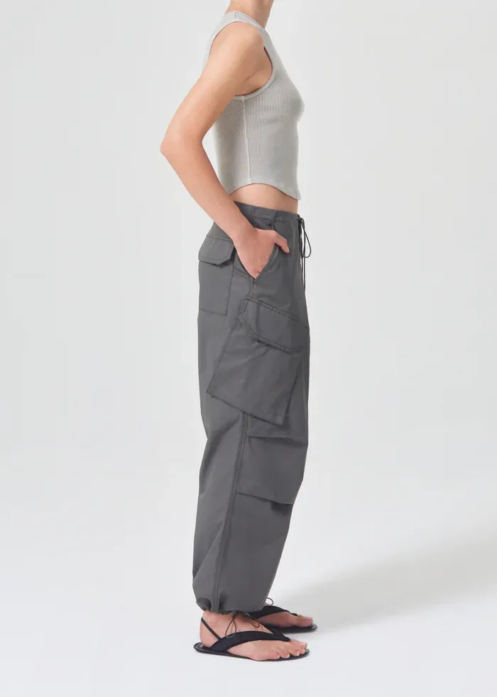 AGOLDE - Ginerva Cargo Pant in Caviar