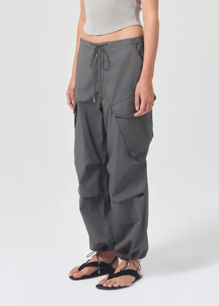 AGOLDE - Ginerva Cargo Pant in Caviar