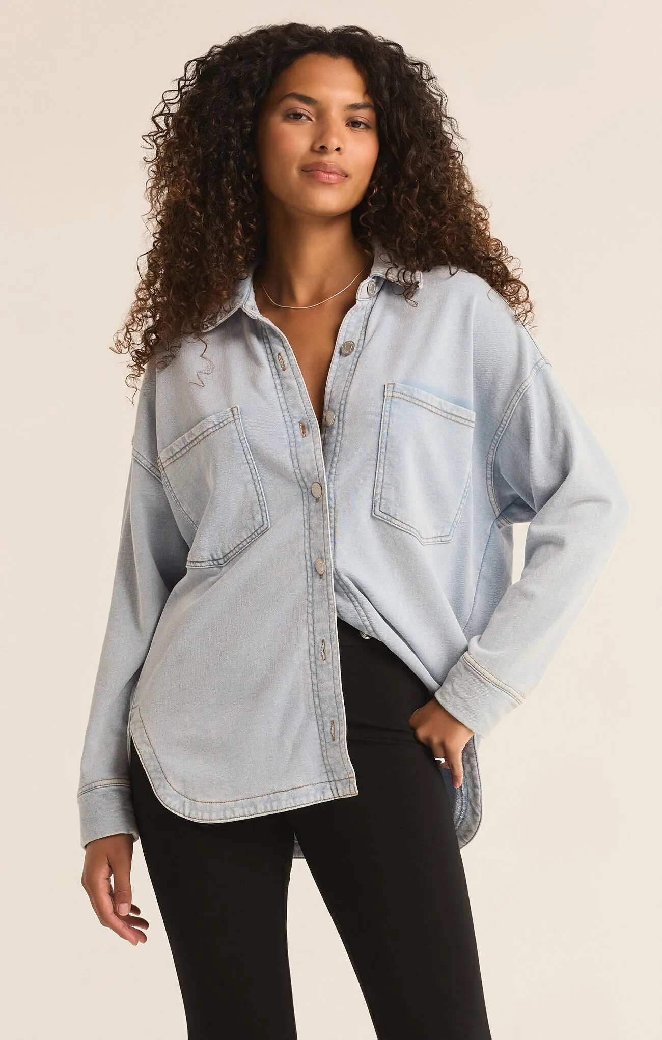 All Day Knit Denim Jacket