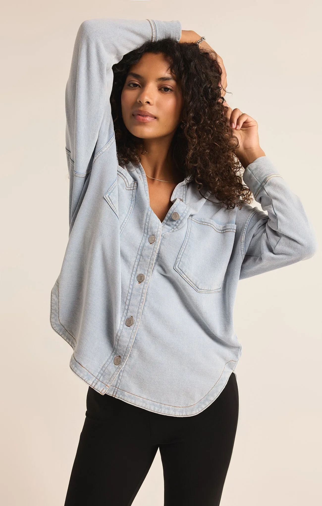 All Day Knit Denim Jacket