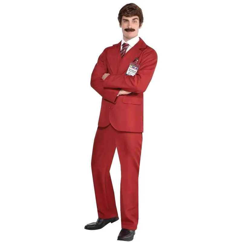 Anchorman Ron Burgundy Men's Costume