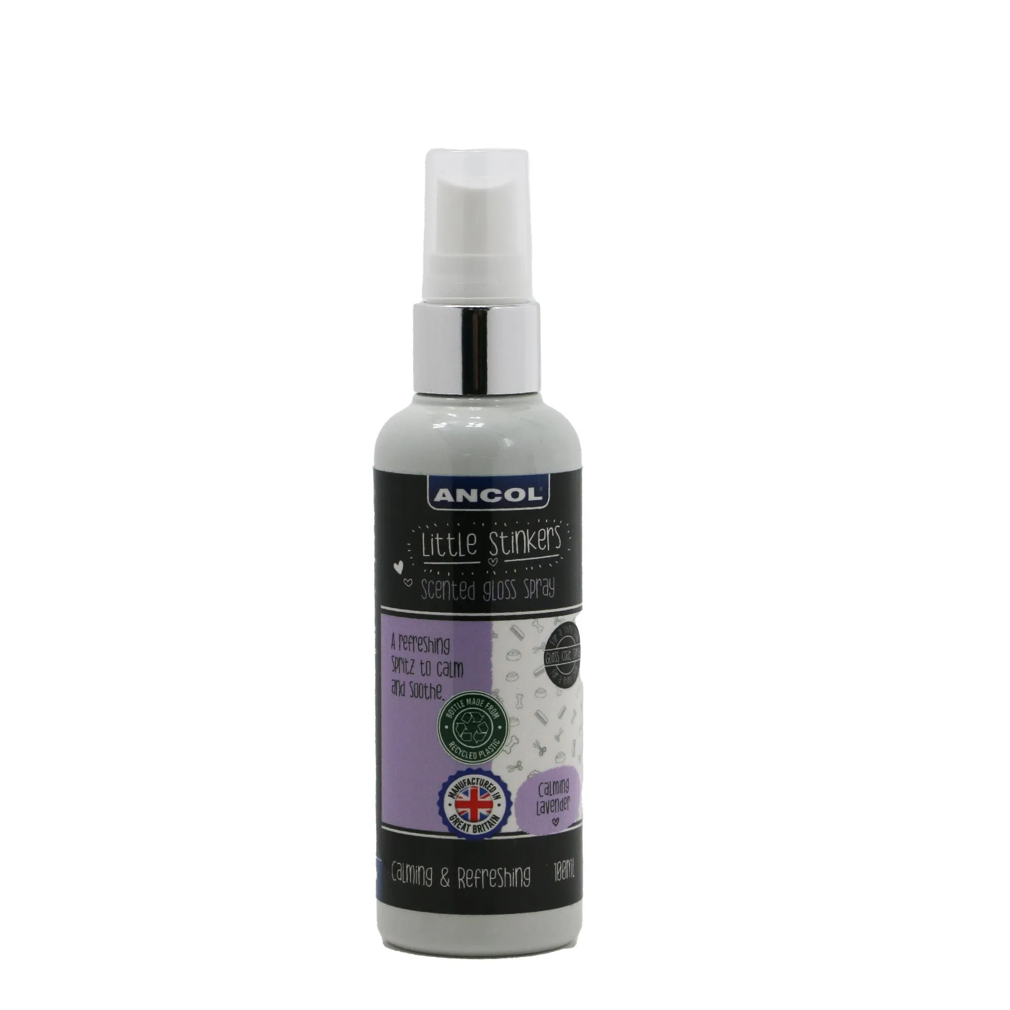 Ancol Little Stinker Coat Spray Lavender Scented 6x100ml