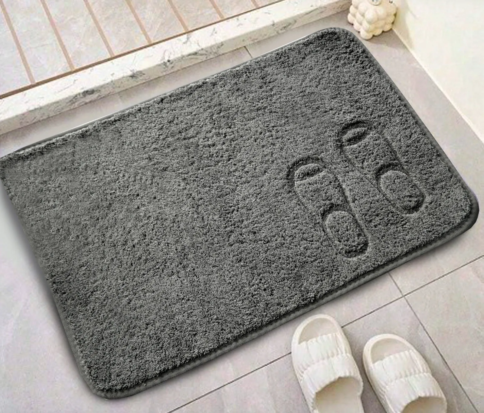 Anti-Slip Door Mat(318)-5420Grey Feet