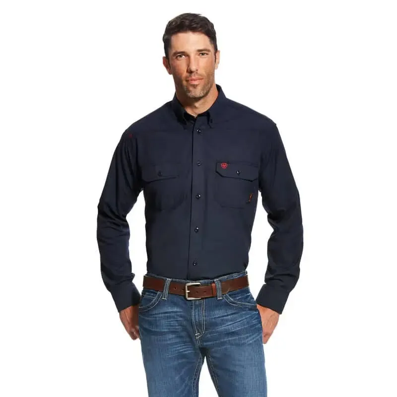 ARIAT - FR Featherlight Work Shirt, Navy