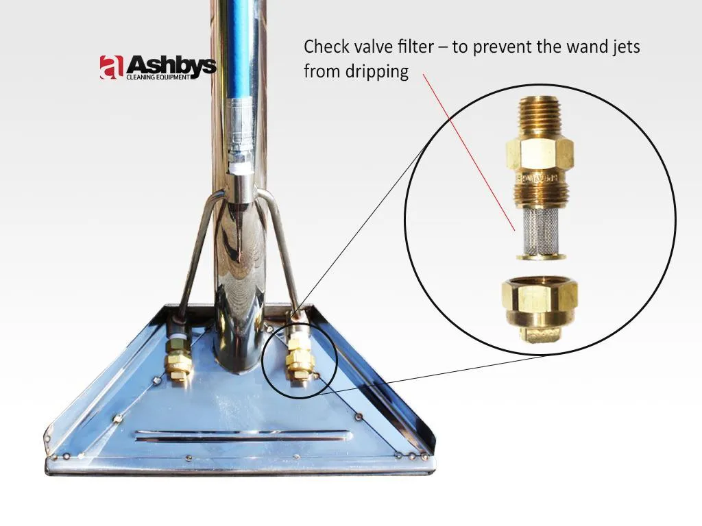 Ashbys Enforcer Carpet Cleaning Machine | 400 psi | Genuine Lamb Ametek 3 Stage 5.7" Std   7.2" HD Vacs