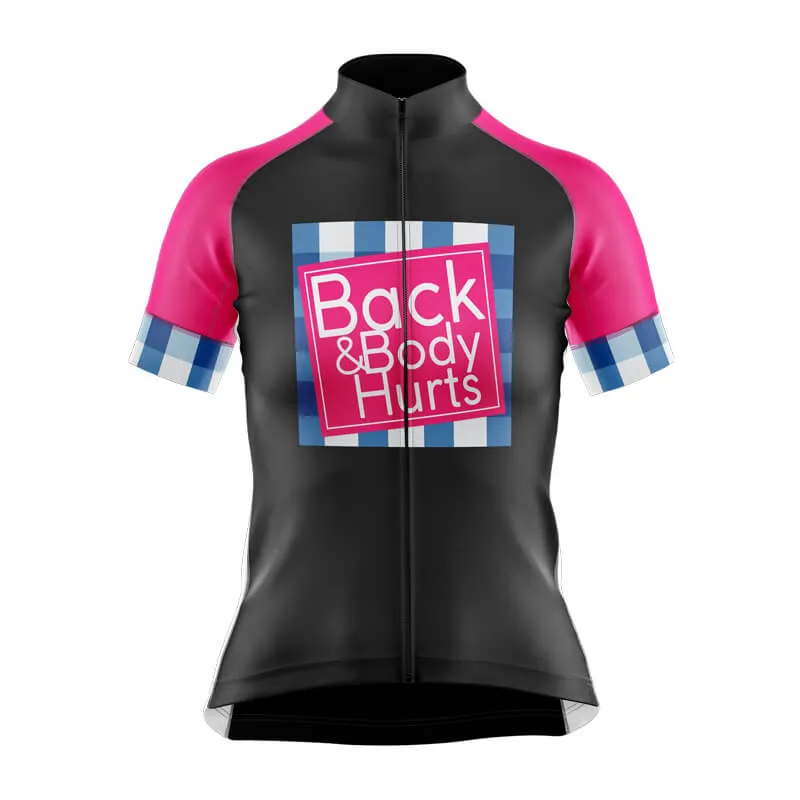 Back & Body Hurts (V2-Black) jerseys