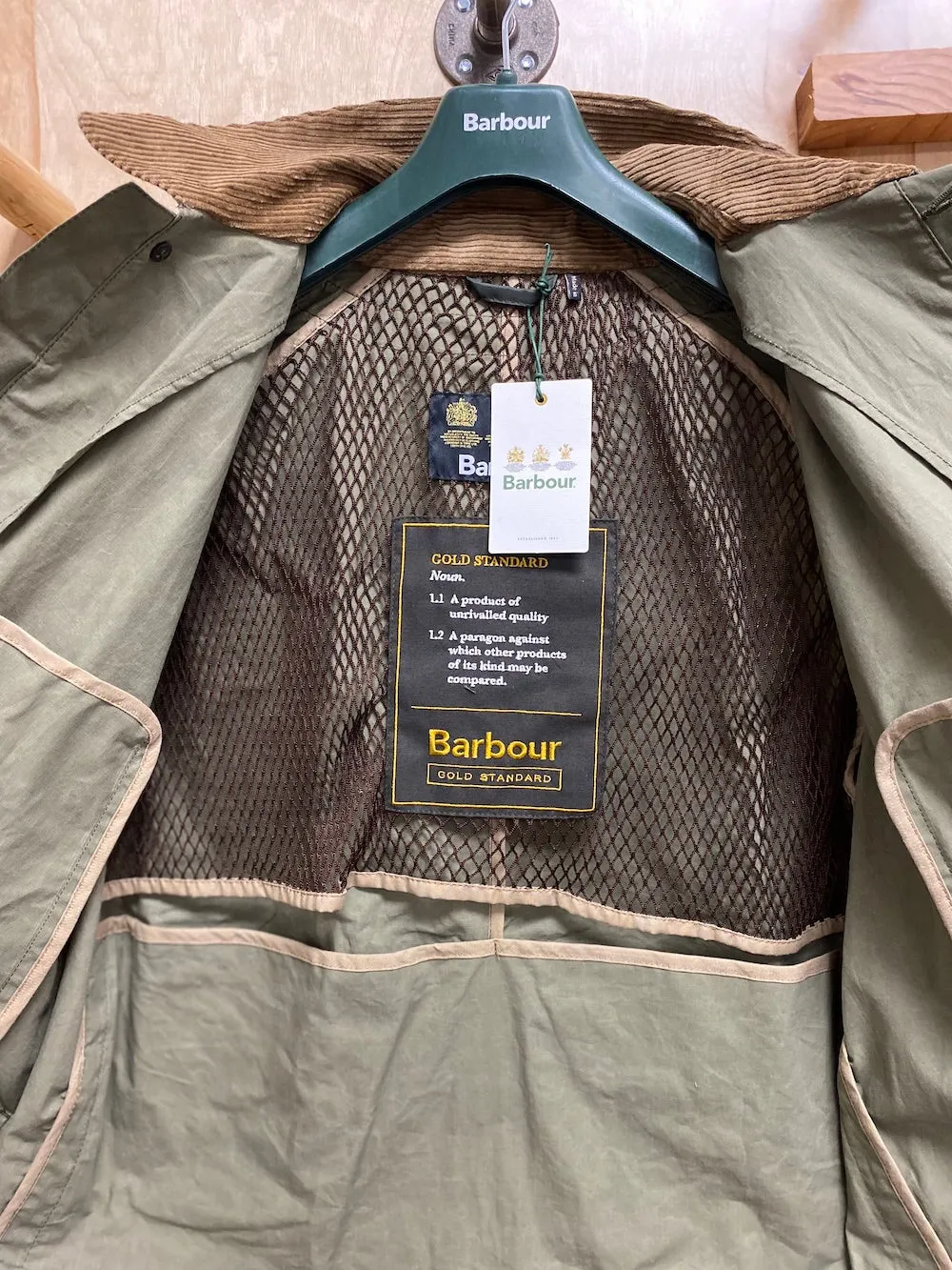 Barbour Gold Label Men's Ripstop Beaufort Casual Jacket