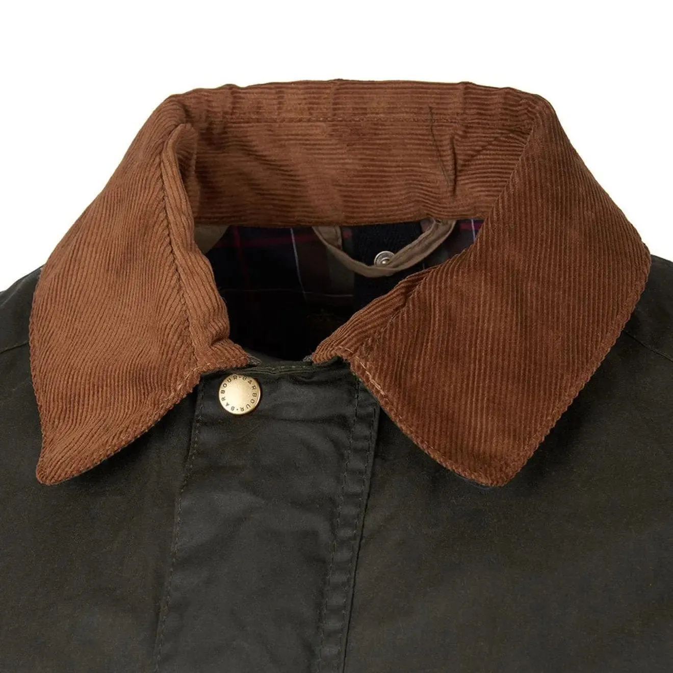 Barbour Lightweight Ashby Wax Jacket Archive Olive