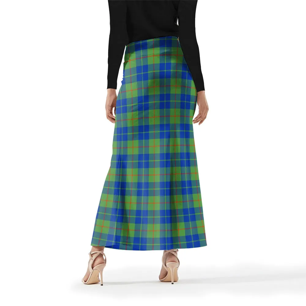 Barclay Hunting Ancient Tartan Womens Full Length Skirt