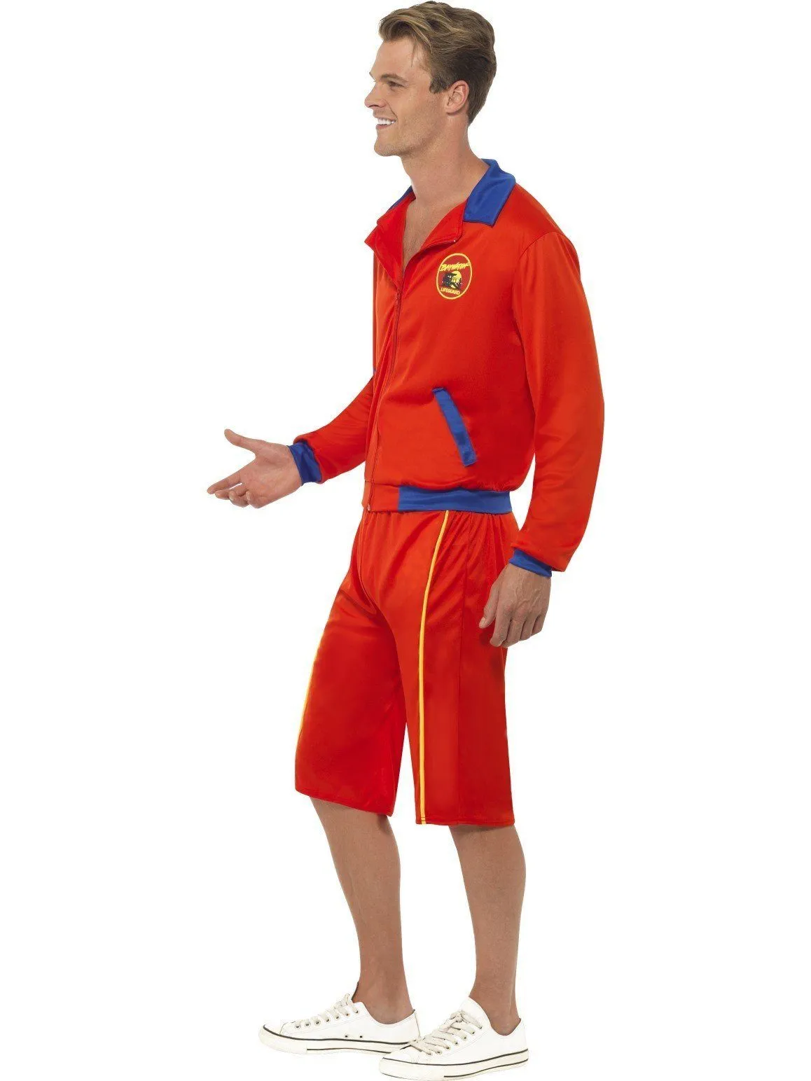 Baywatch Beach Men's Lifeguard 80s Costume