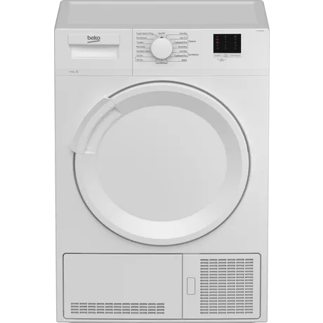 Beko DTLCE80041W 8kg Condenser Tumble Dryer - White