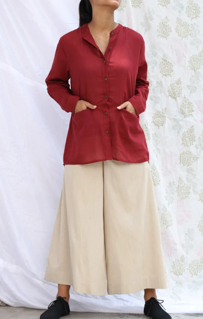 Bisque Organic Cotton Culottes