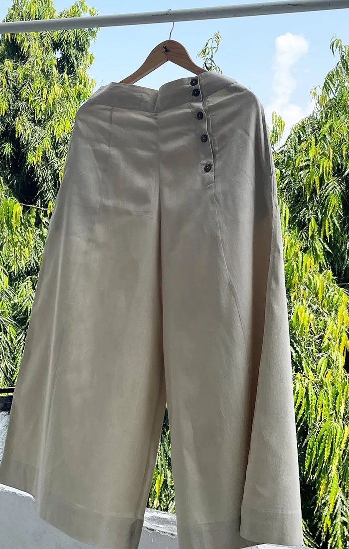 Bisque Organic Cotton Culottes