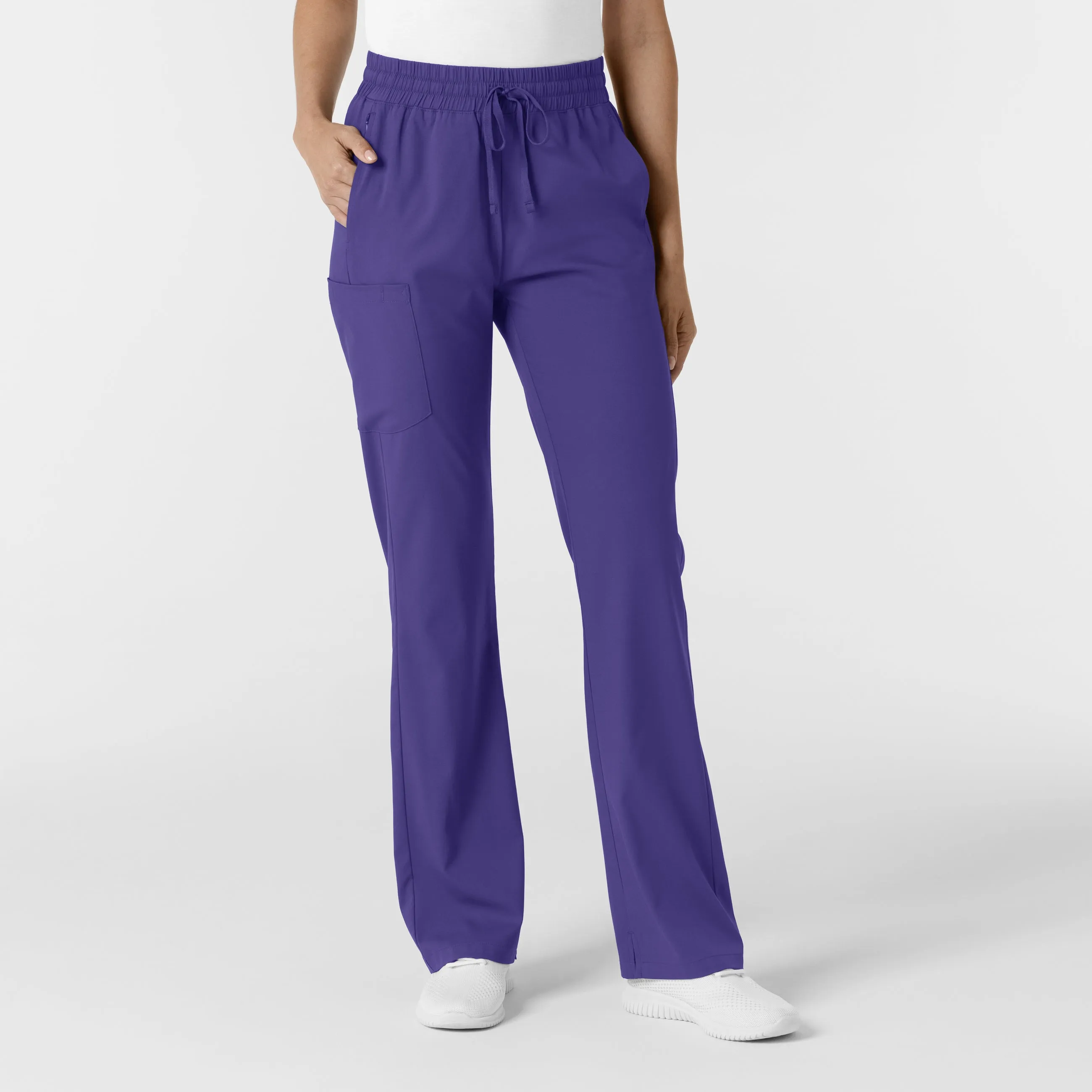 Boundless Women's Bootcut Scrub Pant - Grape