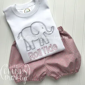 Boy Shirt - Stitch Elephant Shirt