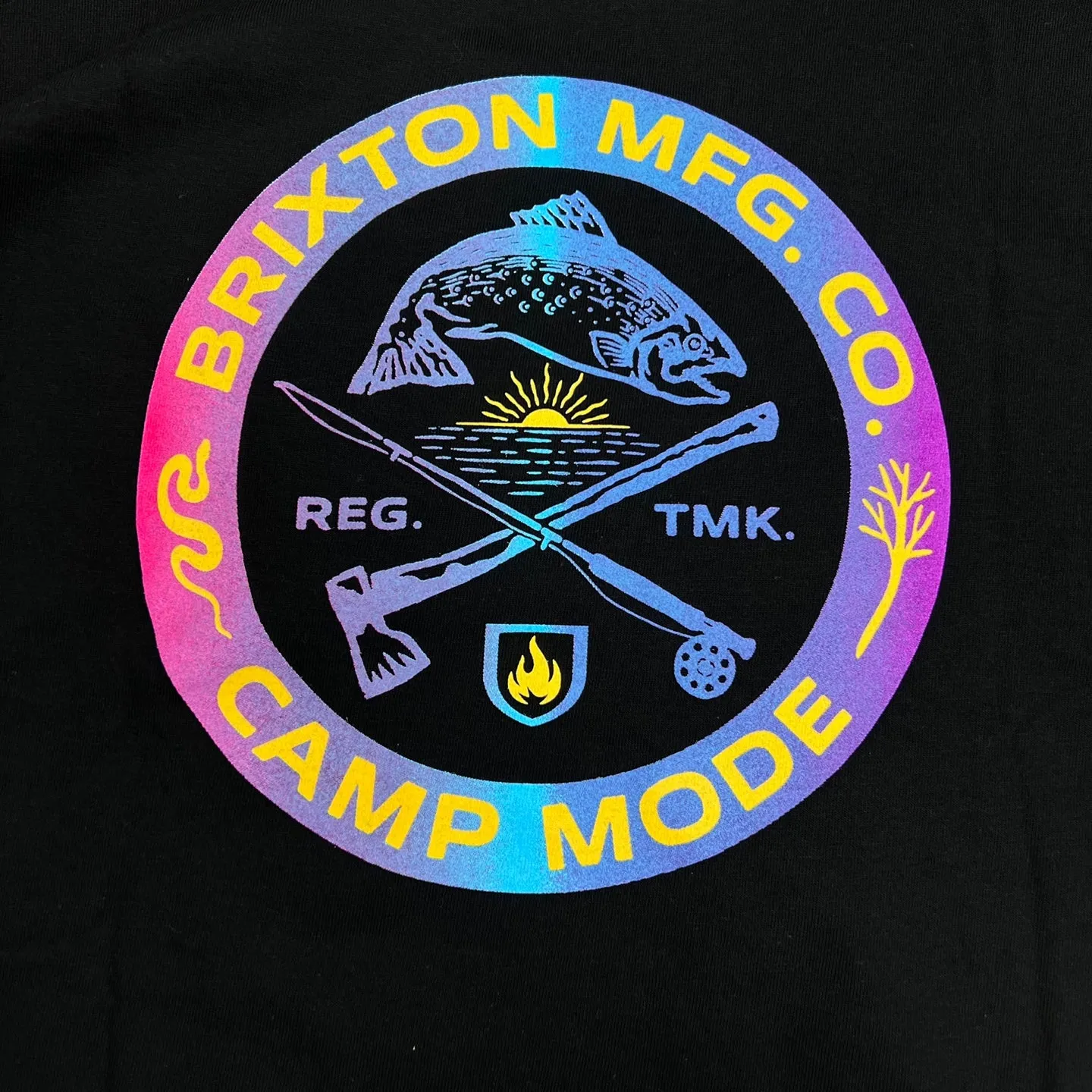 BRIXTON Camp Mode Long Sleeve T-Shirt