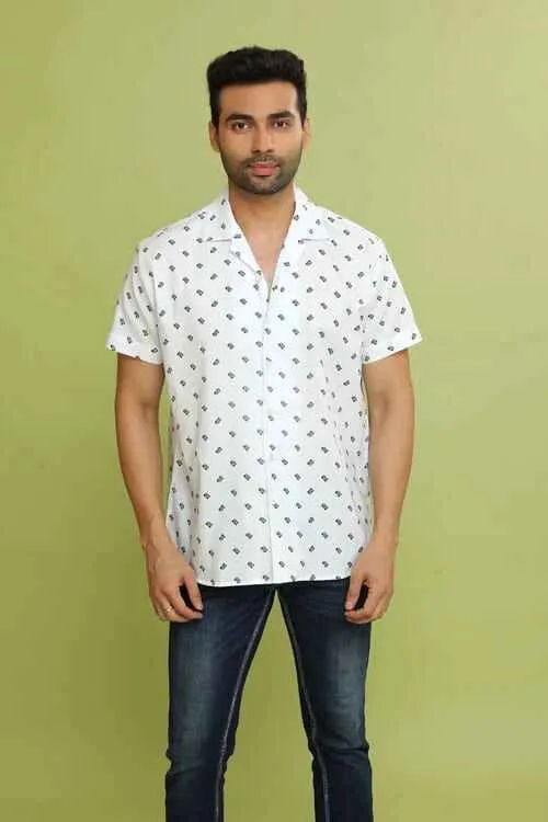 CAMERA PATTERN SHIRT