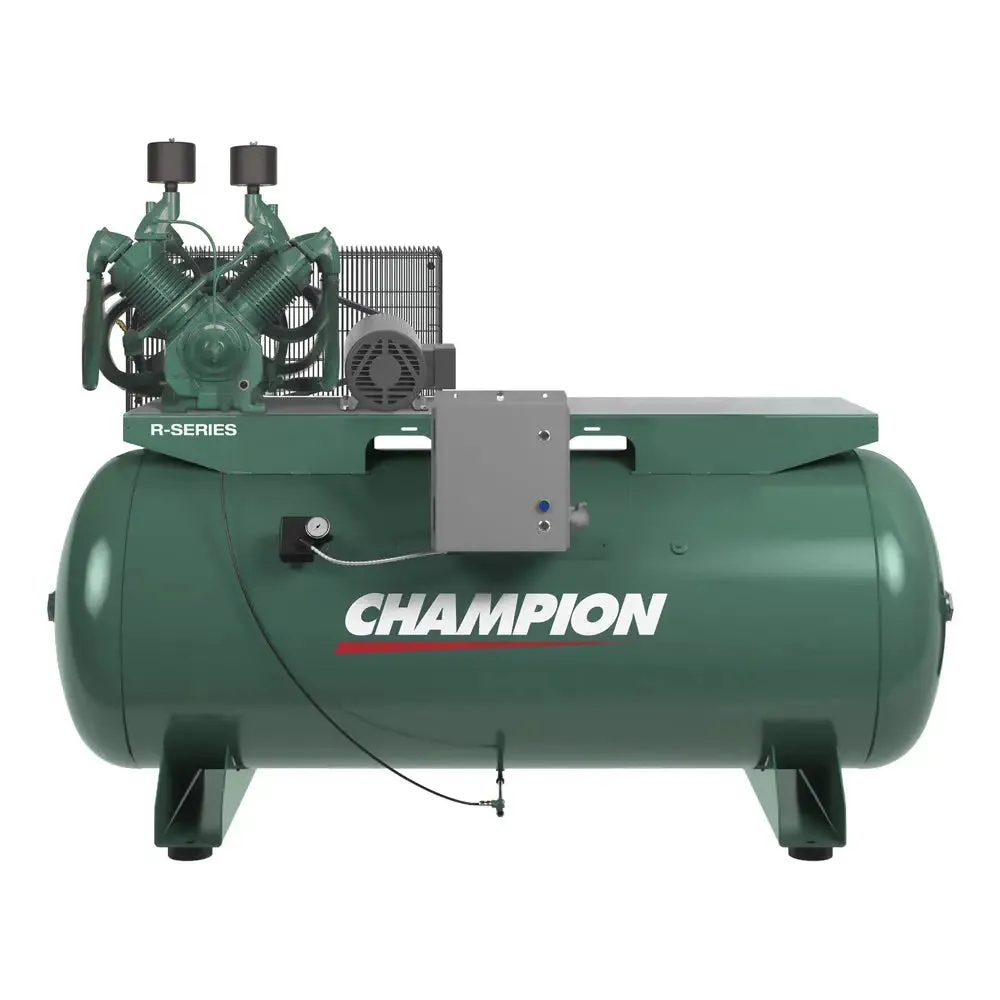 Champion HR30-24 R-Series 30HP Horz Air Compressor, R70 Pump (240 Gal)