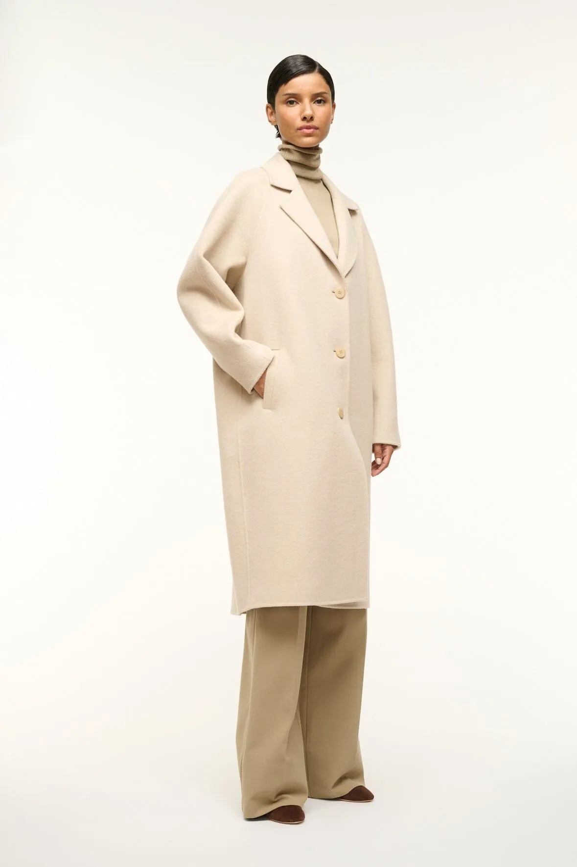 CHRYSALIS COAT | OYSTER