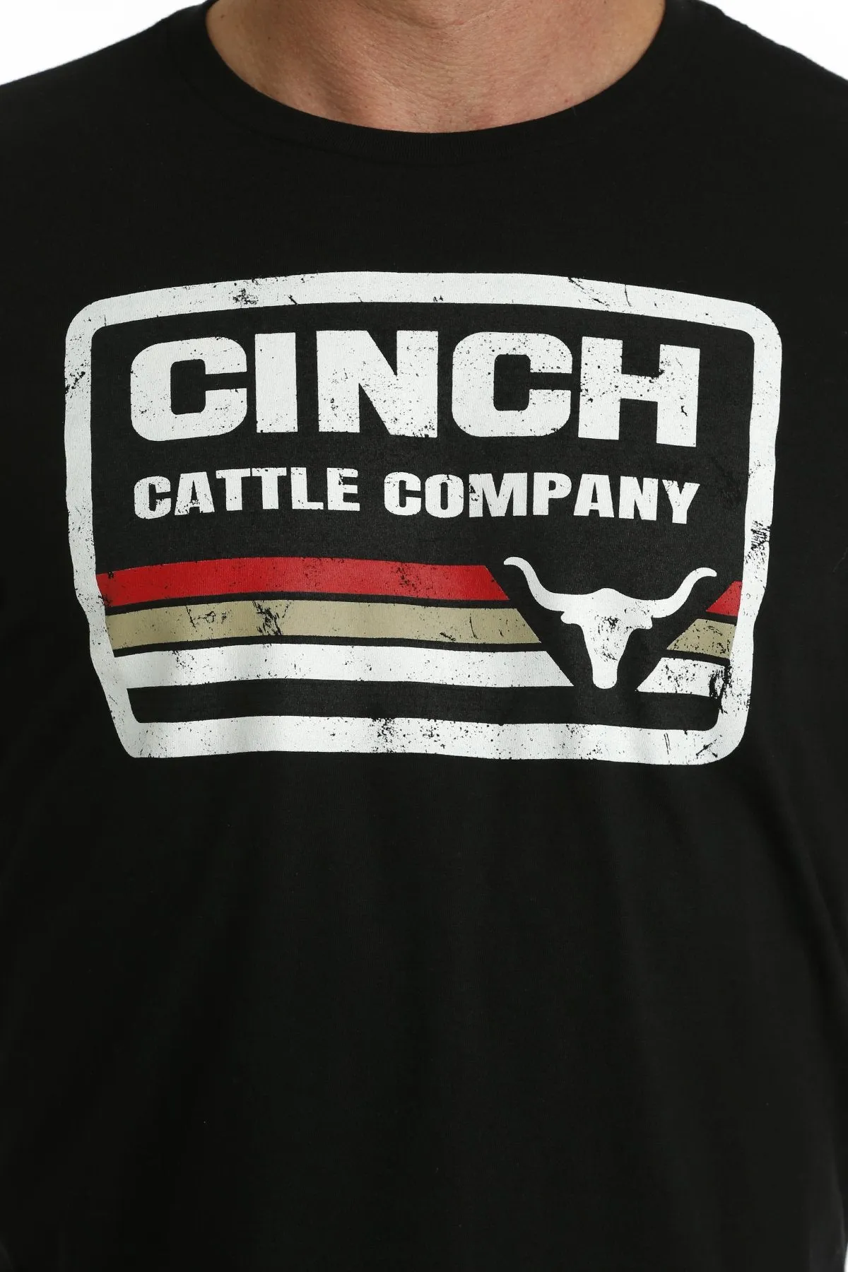 Cinch Longhorn Logo Men's T-Shirt