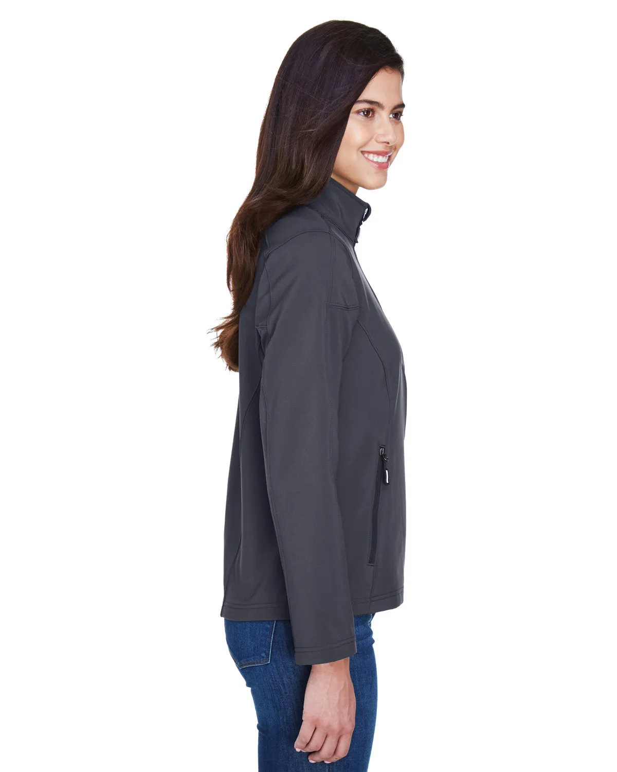 Core 365 78184 Ladies' Cruise Two-Layer Fleece Bonded SoftShell Jacket