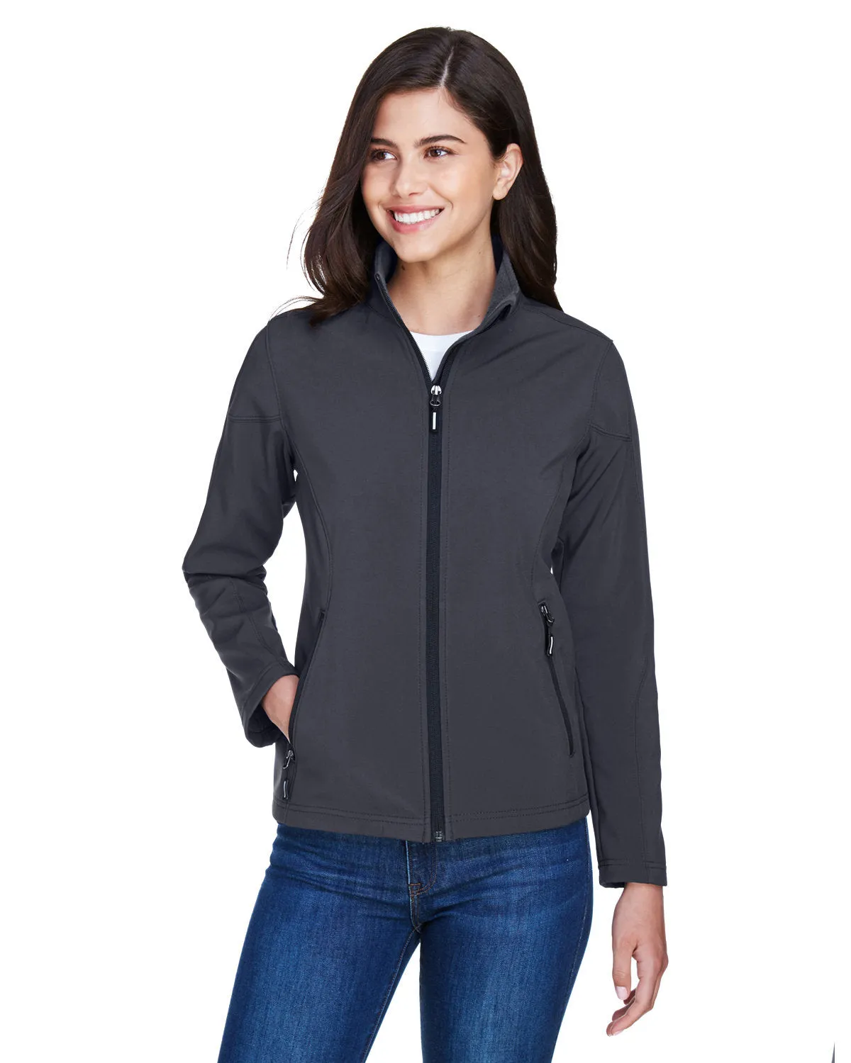 Core 365 78184 Ladies' Cruise Two-Layer Fleece Bonded SoftShell Jacket