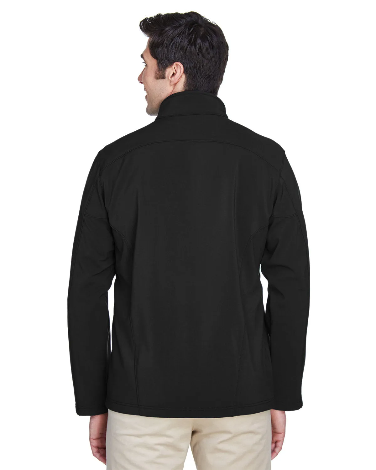 Core 365 88184T Men's Tall Cruise Two-Layer Fleece Bonded SoftShell Jacket