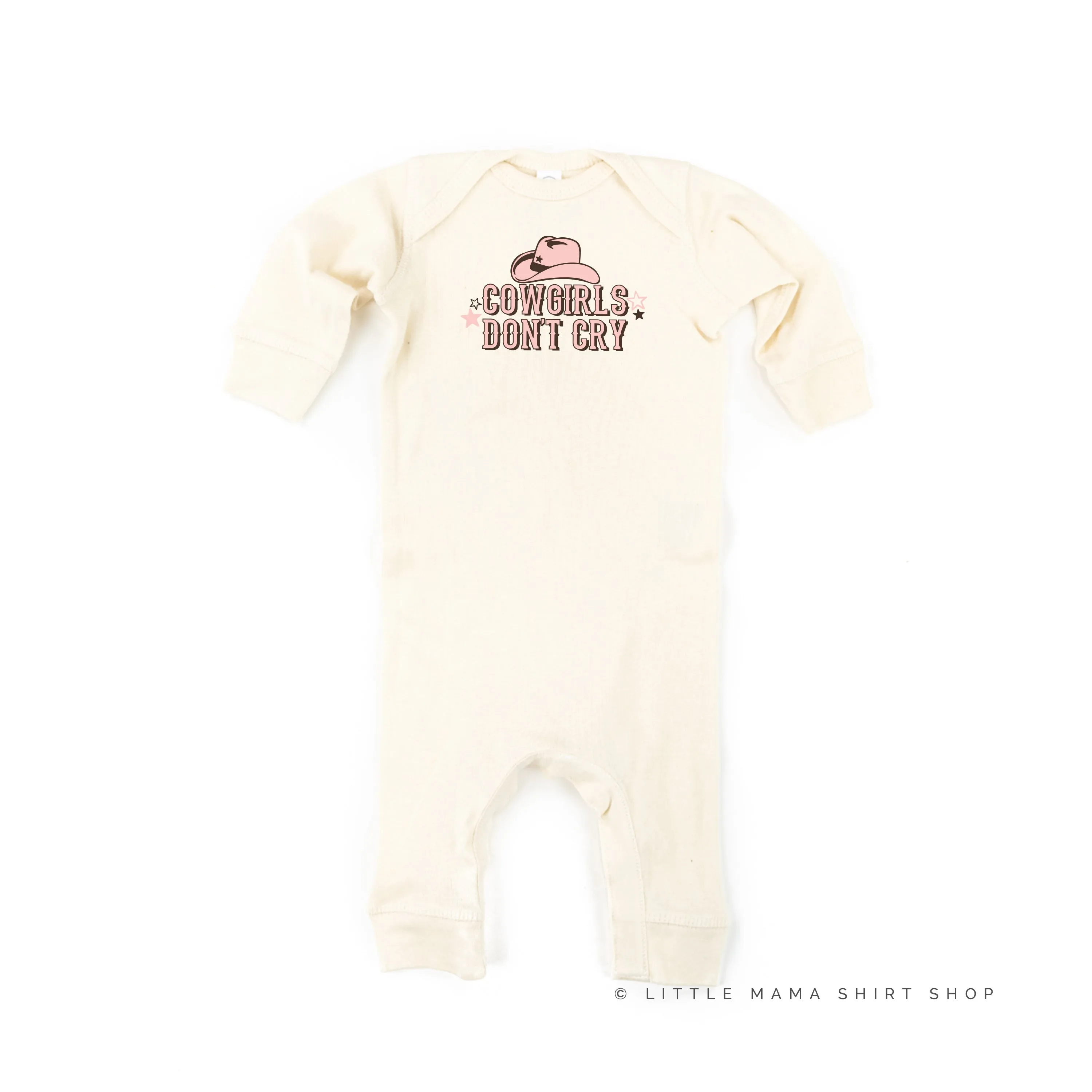 Cowgirls Don't Cry - One Piece Baby Sleeper