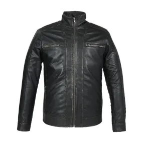 Crossroads Motorcycle Men's Sheep Leather Jacket