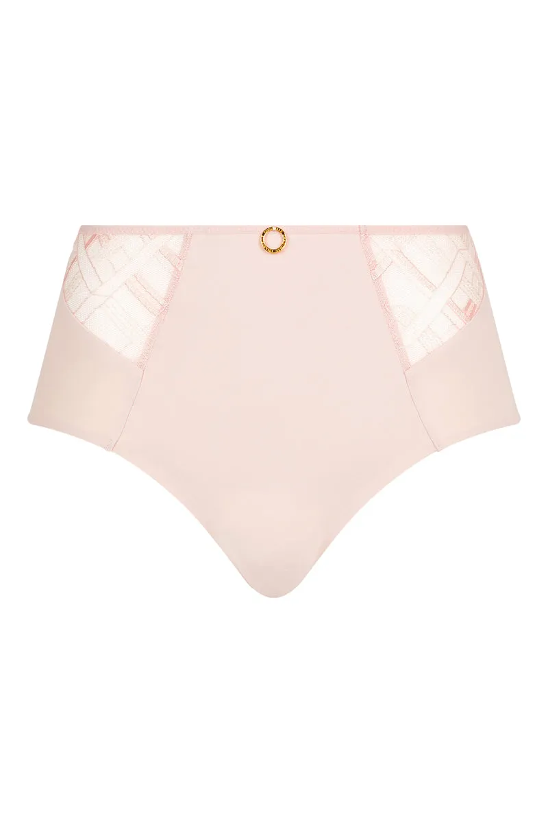 Culotte Taille Haute Graphic S - Rose Taffe