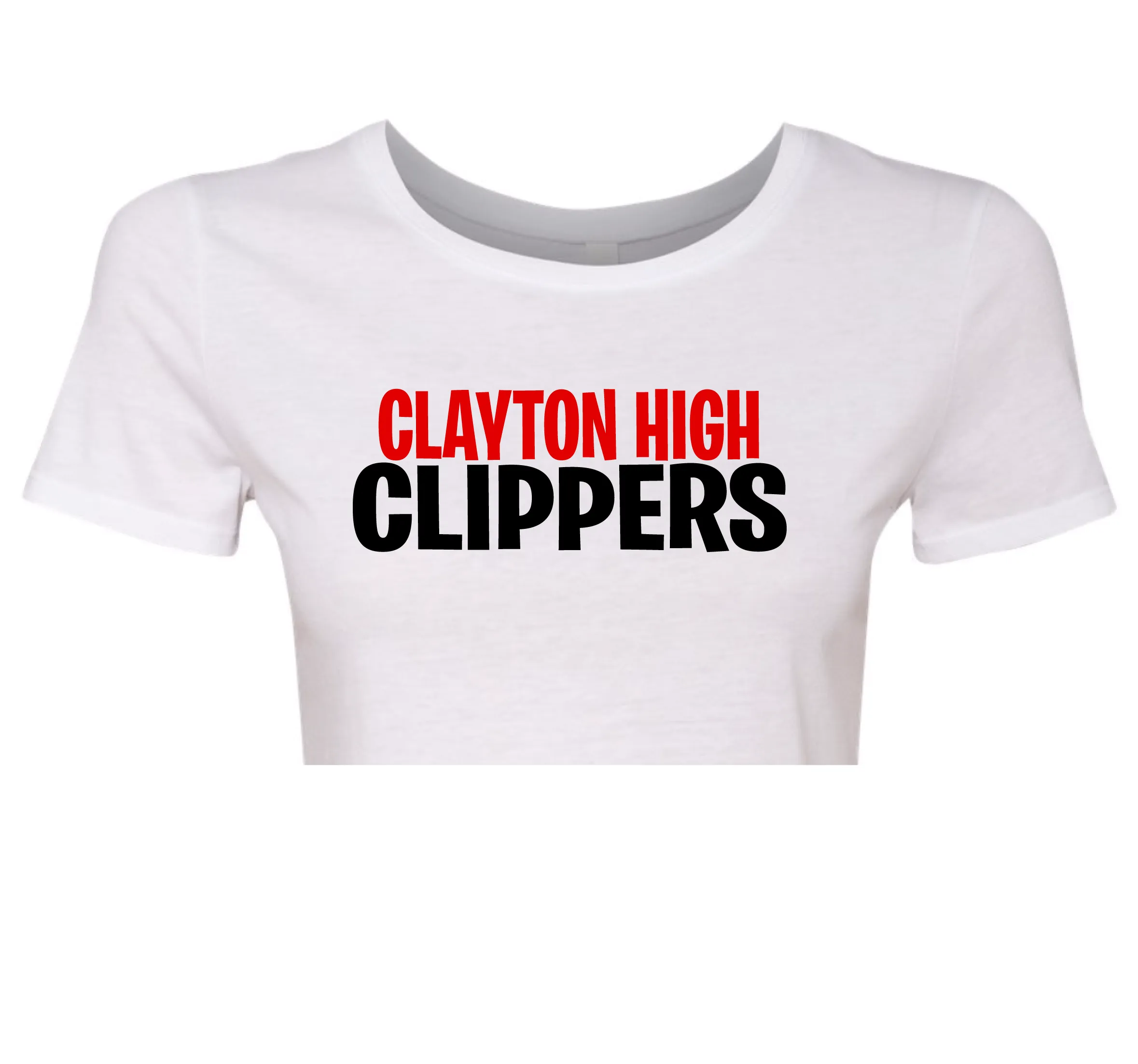 Customize Your Own School Crop Top