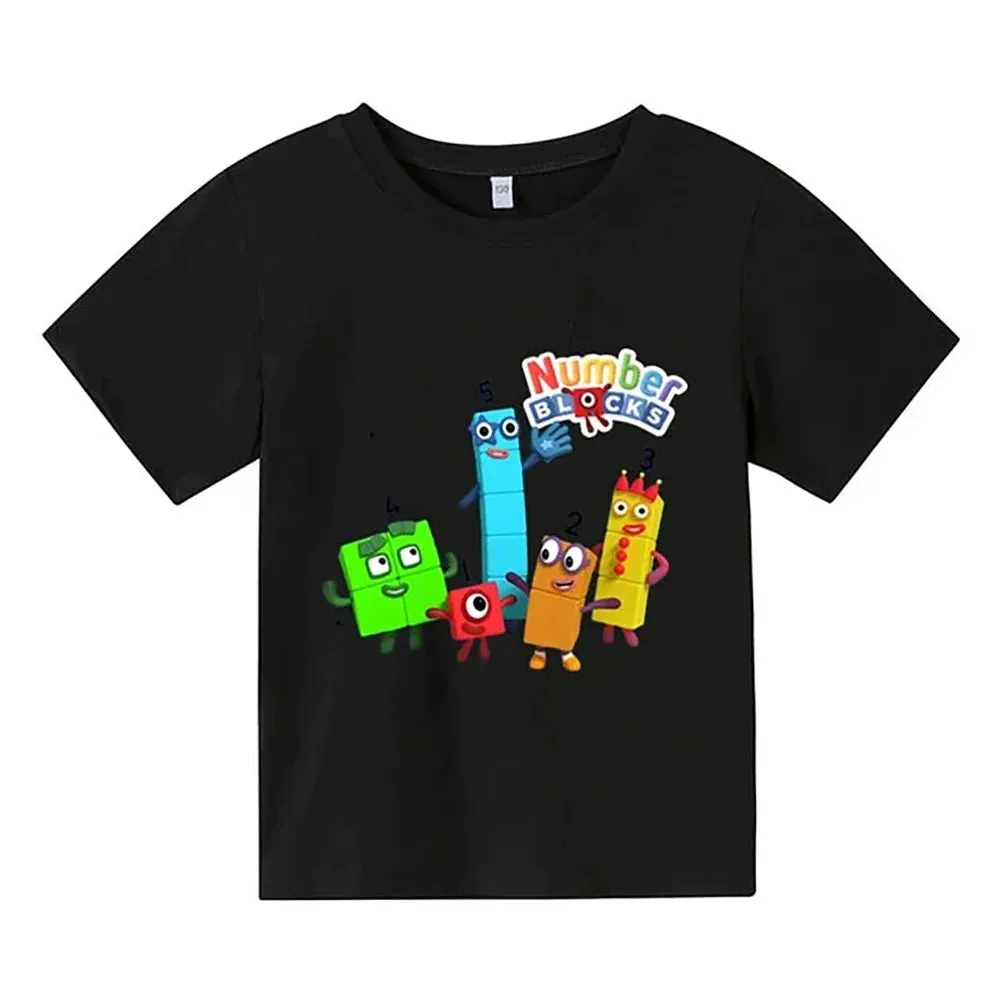 Cute Kids T-Shirt Boys Girls Children's Clothes Clothing Summer Fashion T-shirt Baby Cartoon Toddler Short Sleeve Casual Top Tee