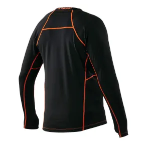 Ergodyne 40207 N-Ferno 6435 Thermal Base Layer Long Sleeve Shirt, 3XL, Black